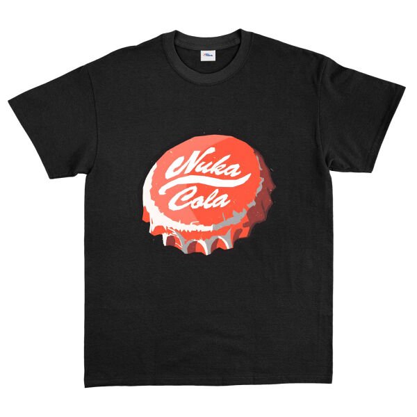 Nuka Cola Caps Tişört XL - Siyah