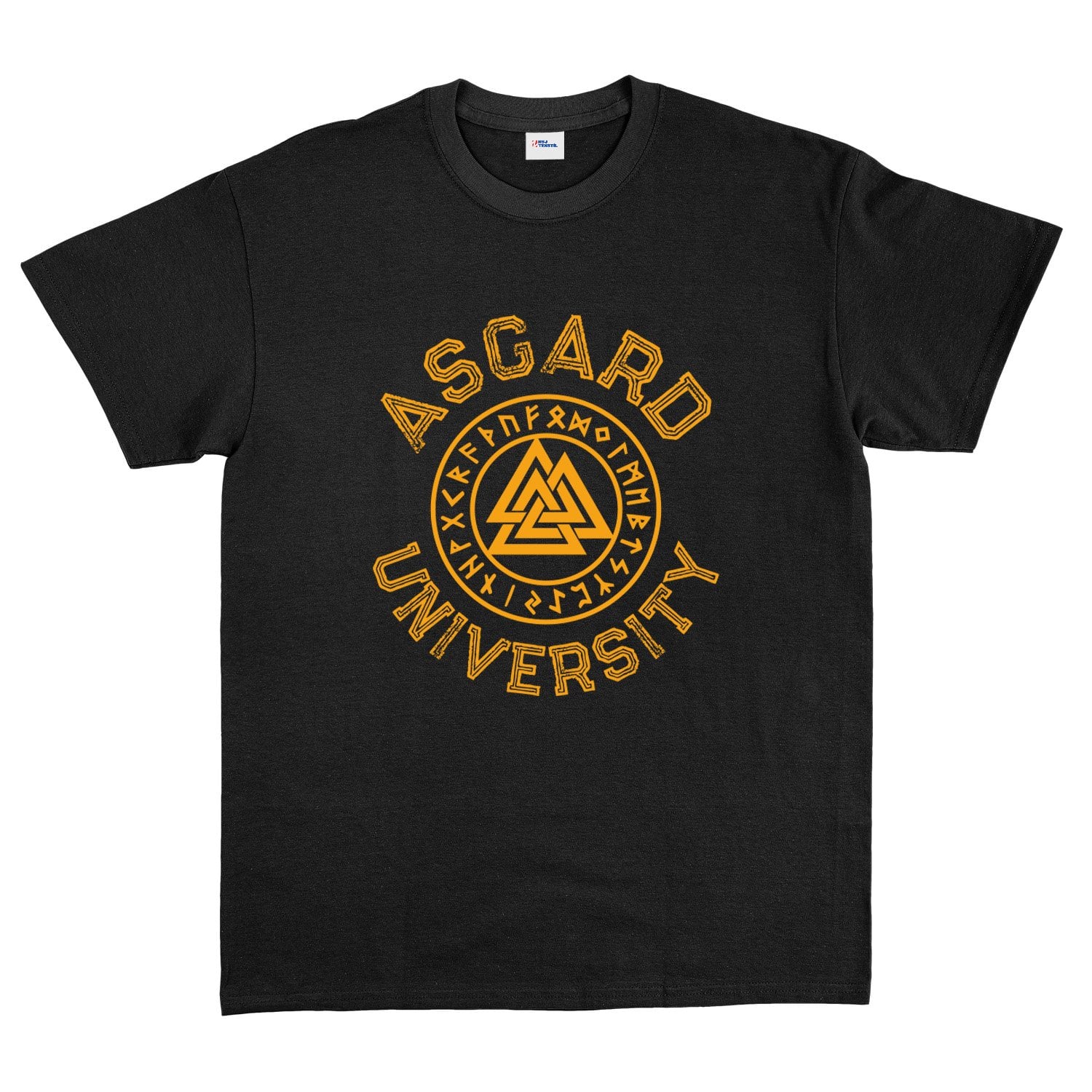 Asgard University Tişört L - Siyah