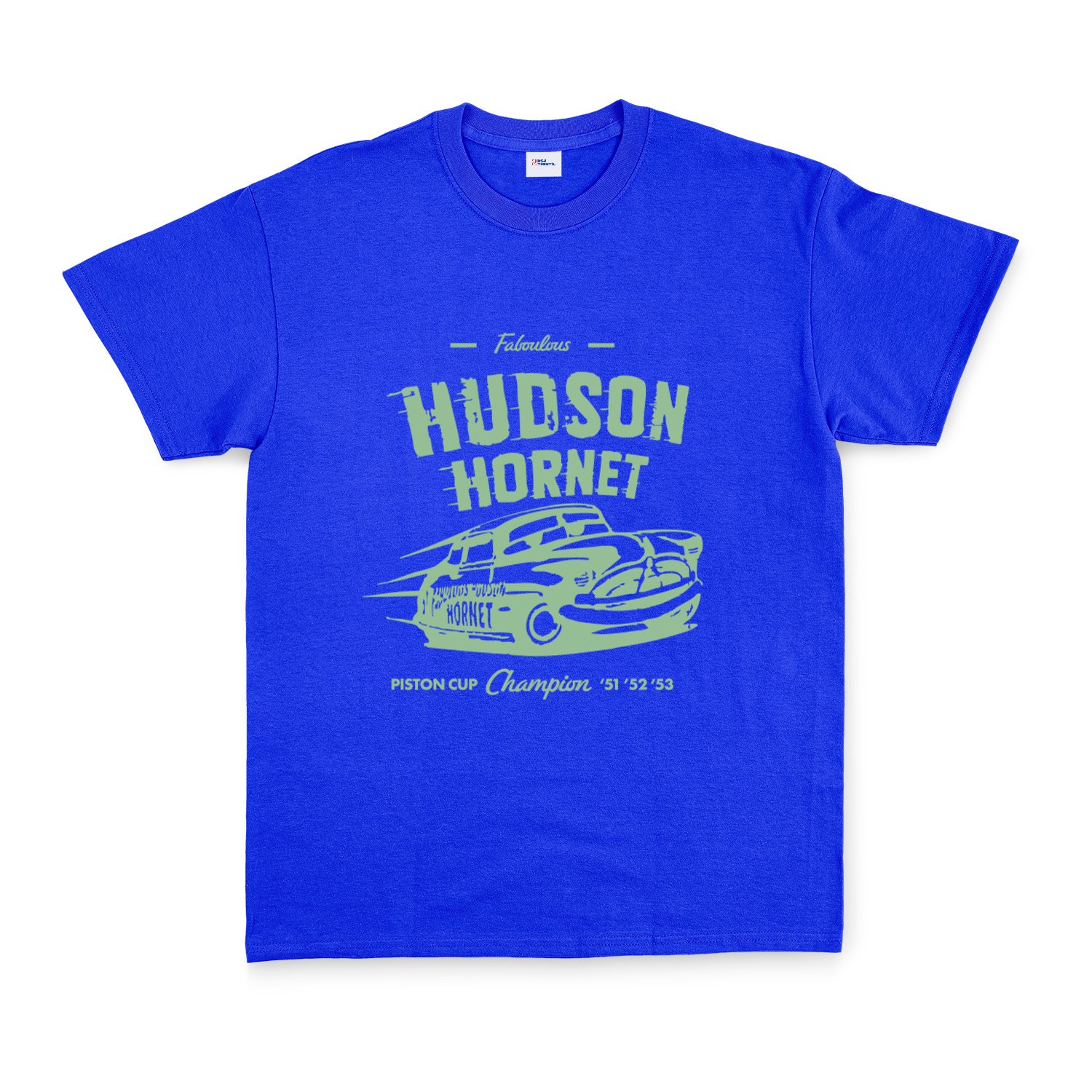 Hudson Hornet Tişört M - Mavi