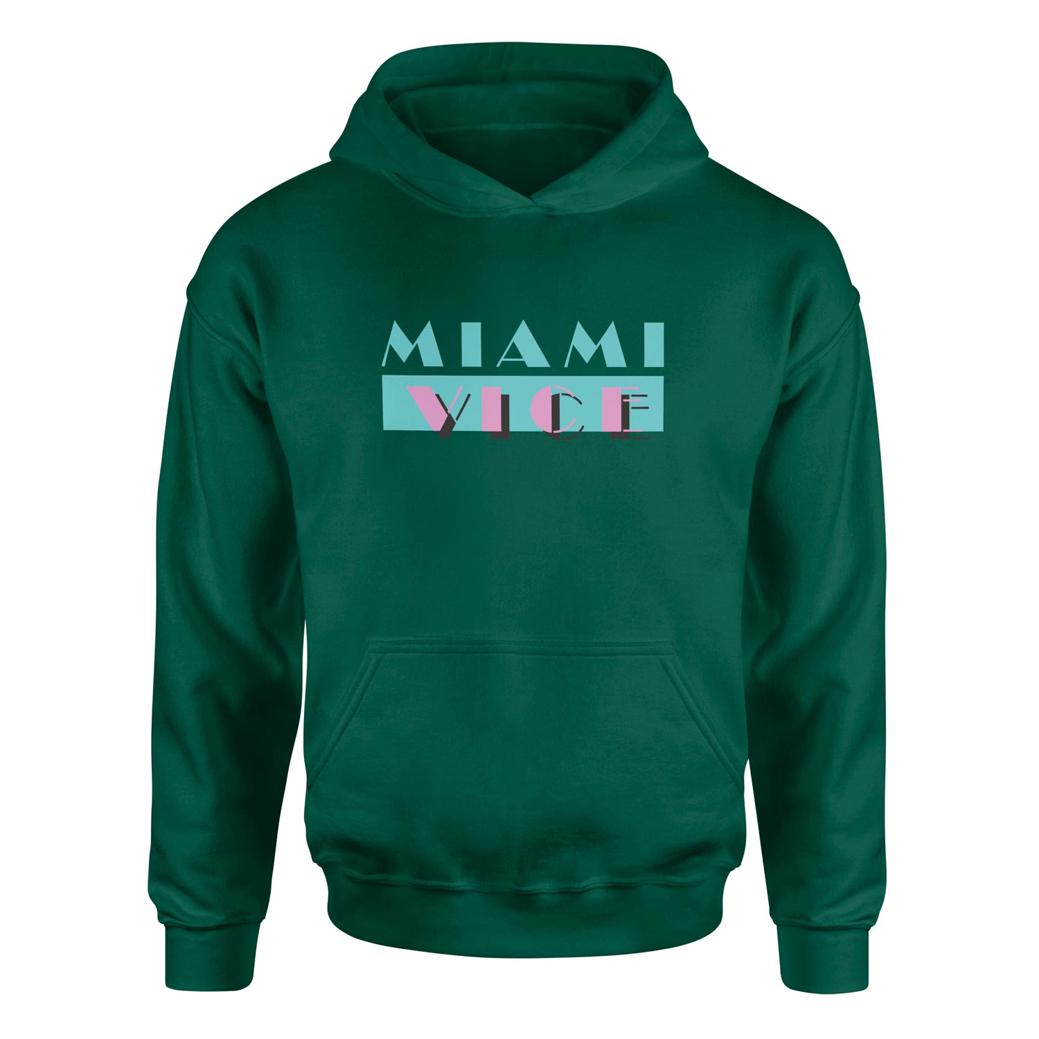 Miami Vice Hoodie M - Nefti Yeşili