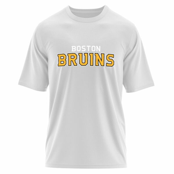 Boston Bruins Oversize Tişört M - Beyaz