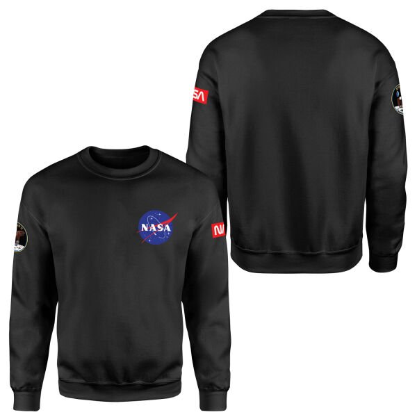 NASA Apollo 11 Edition Sweatshirt M - Siyah