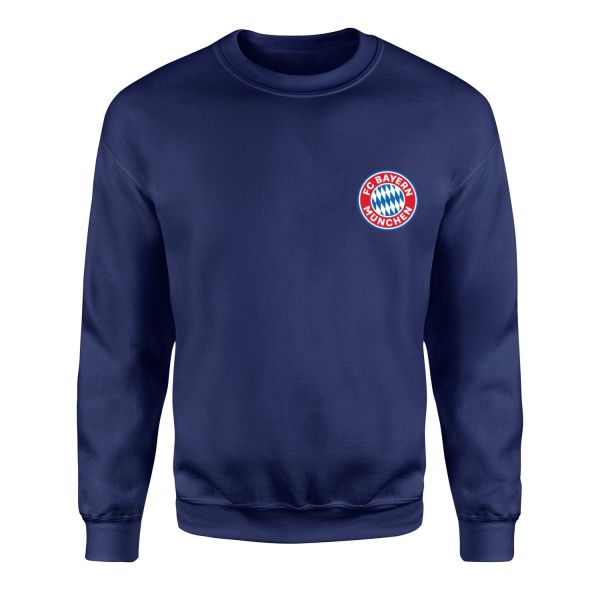 FC Bayern Münih Sweatshirt XXL - İndigo Mavisi
