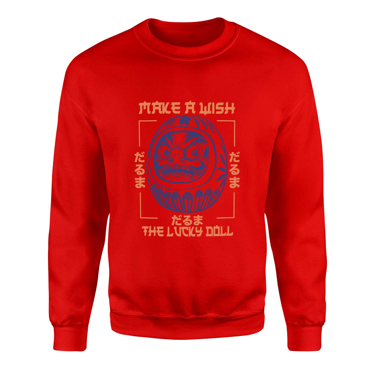 The Lucky Doll Sweatshirt XL - Kırmızı