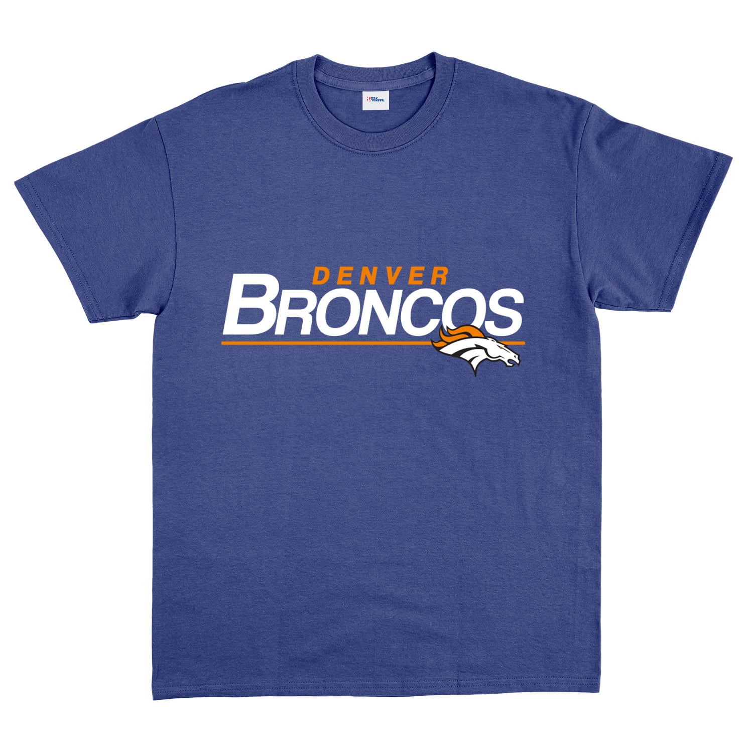 Denver BRONCOS Tişört XXL - İndigo Mavisi