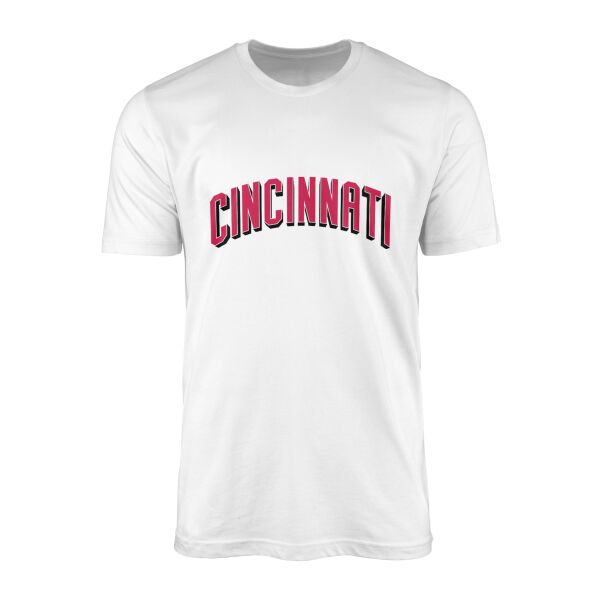 Cincinnati Tişört XL - Beyaz