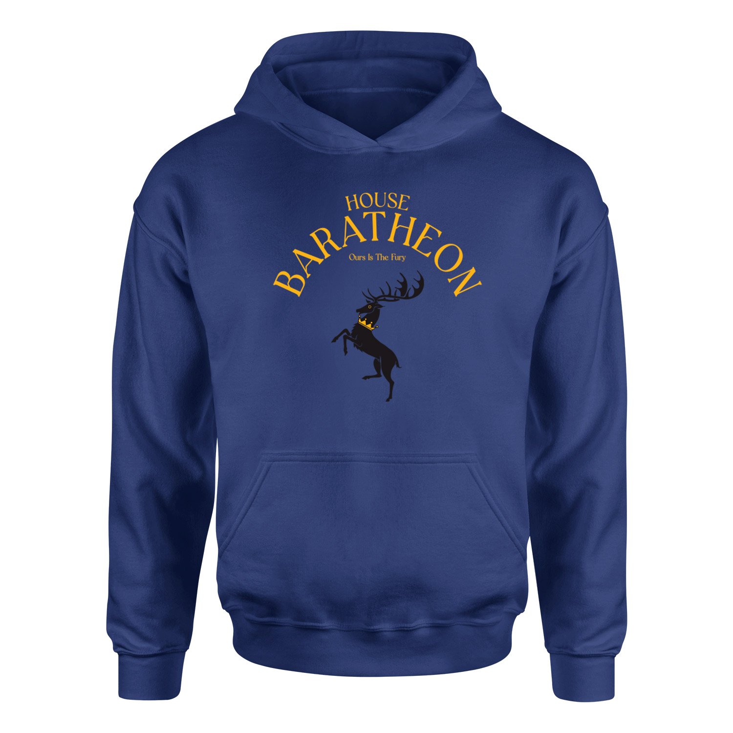House Baratheon Hoodie M - İndigo Mavisi