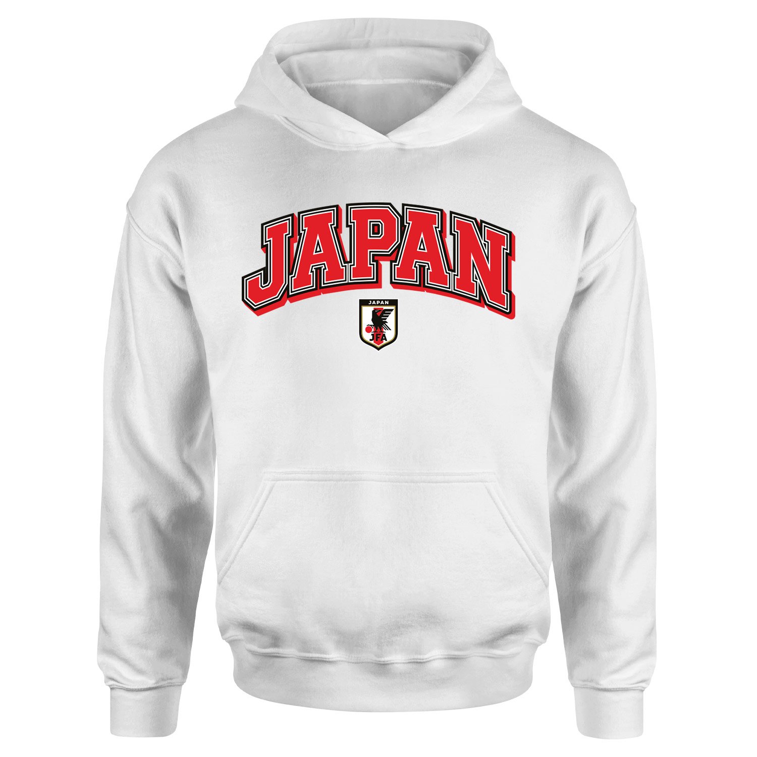 Japonya 2026 Varsity Hoodie S - Beyaz