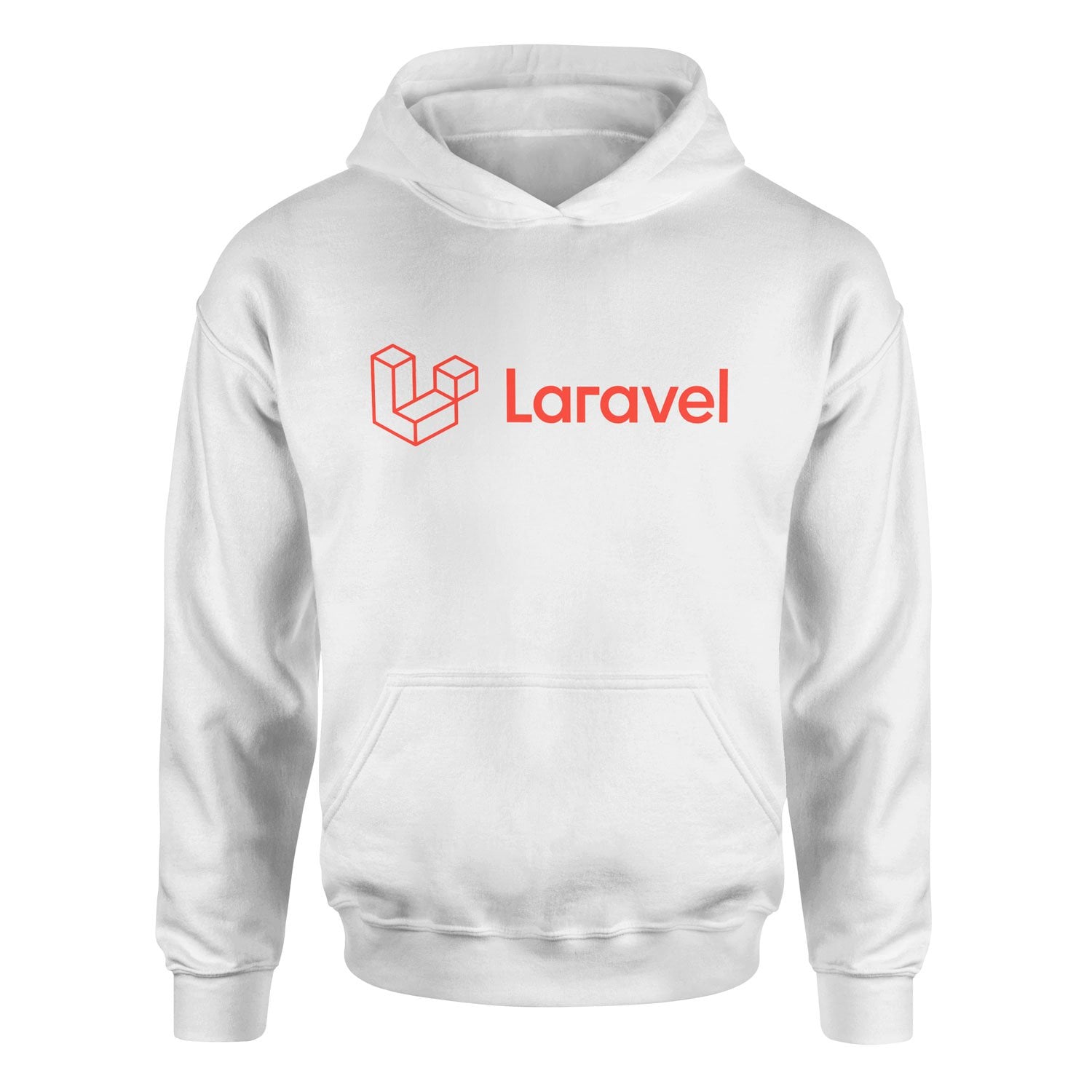 Laravel Hoodie S - Beyaz