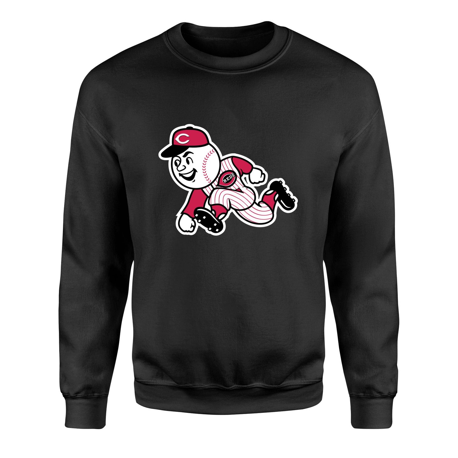 Mr. Red | Cincinnati Reds Sweatshirt XXL - Siyah