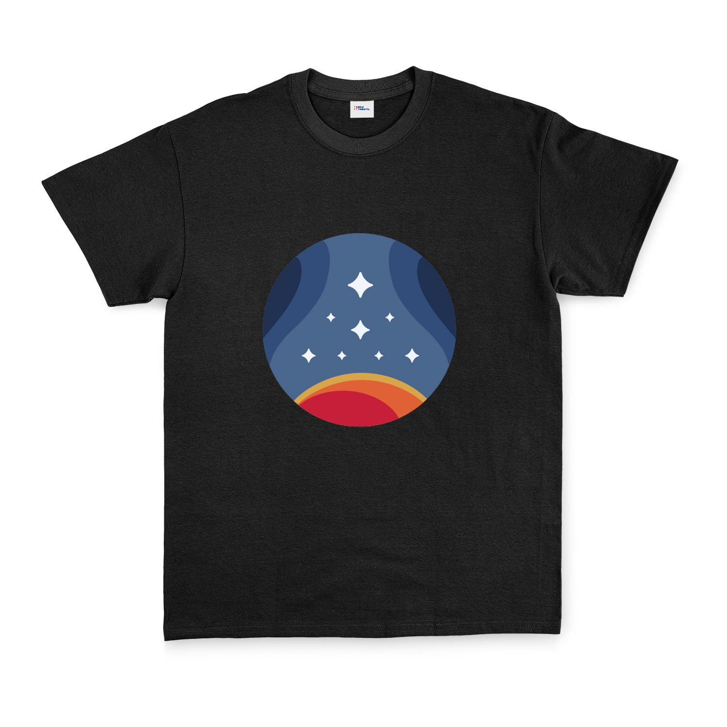 Starfield Constellation Tişört XL - Siyah