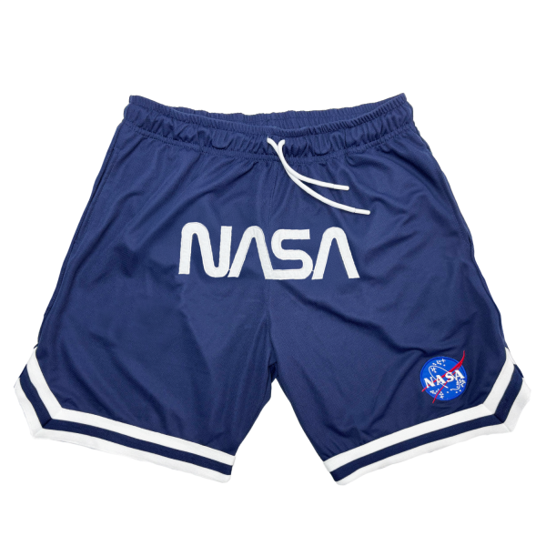 NASA Lacivert Spor Şortu