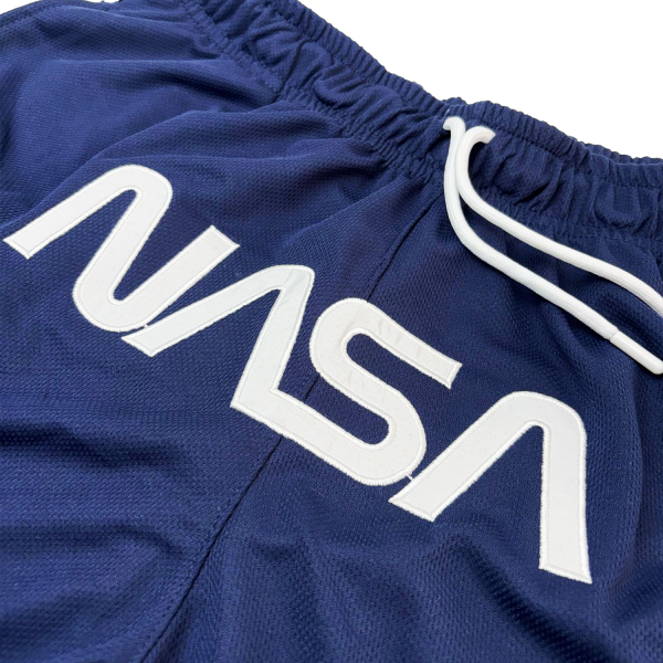 NASA Lacivert Spor Şortu