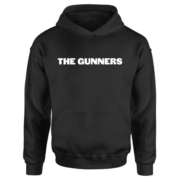 THE GUNNERS Hoodie M - Siyah