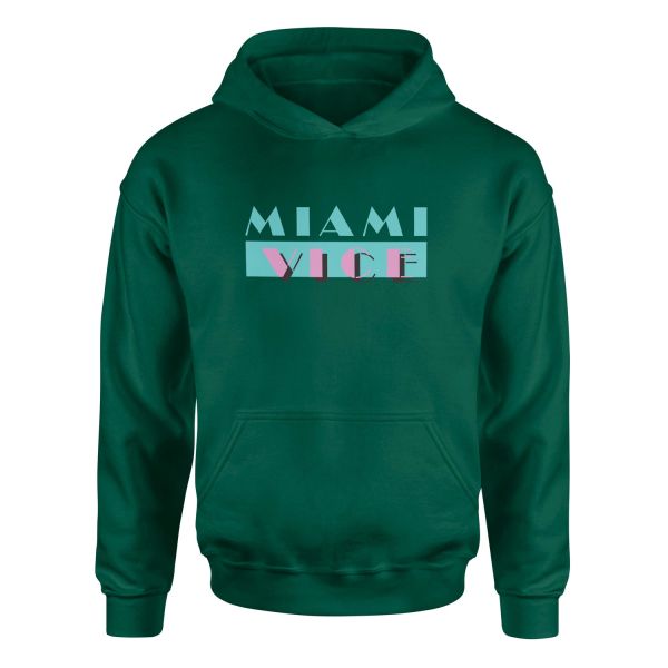 Miami Vice Hoodie L - Nefti Yeşili