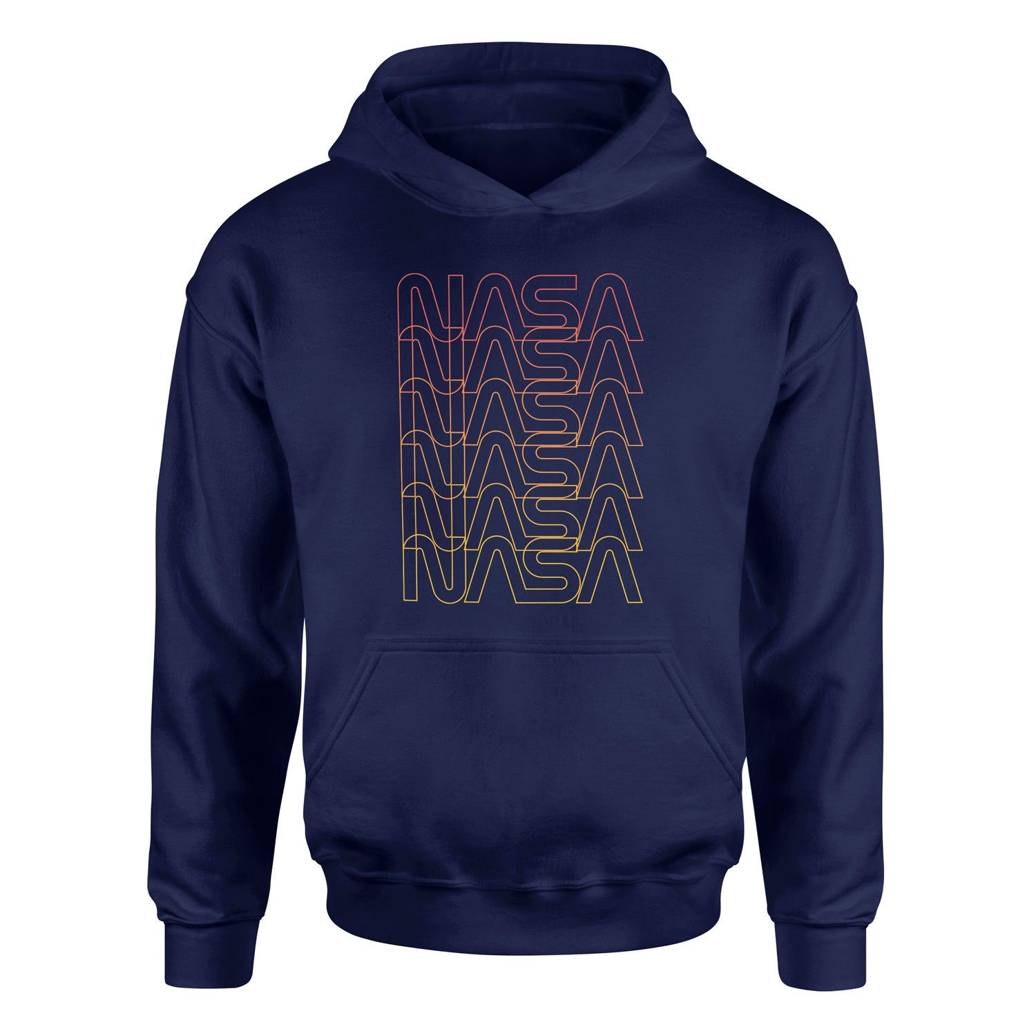NASA Classic Worm Blend Hoodie M - Lacivert