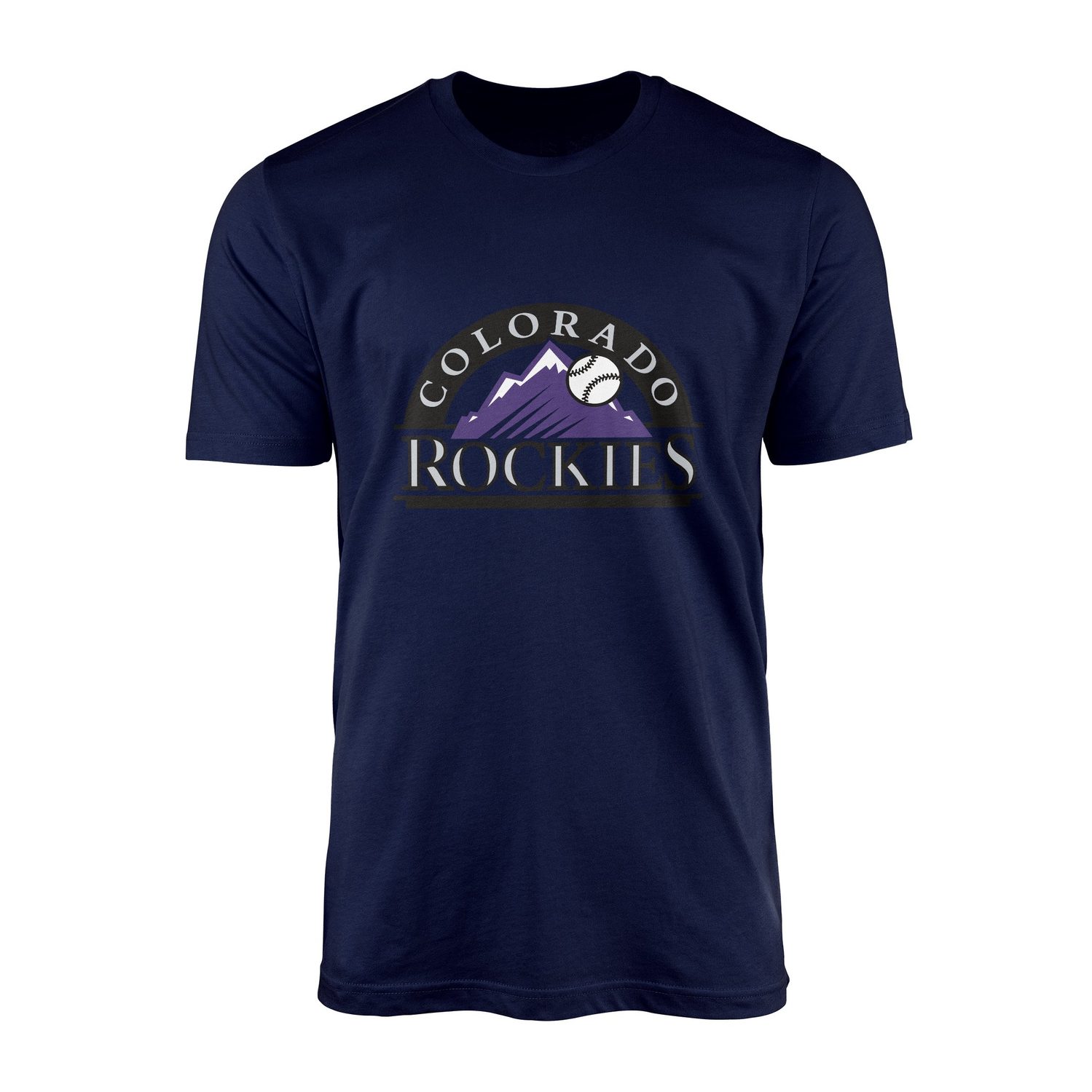 Colorado Rockies WL Tişört XXL - İndigo Mavisi