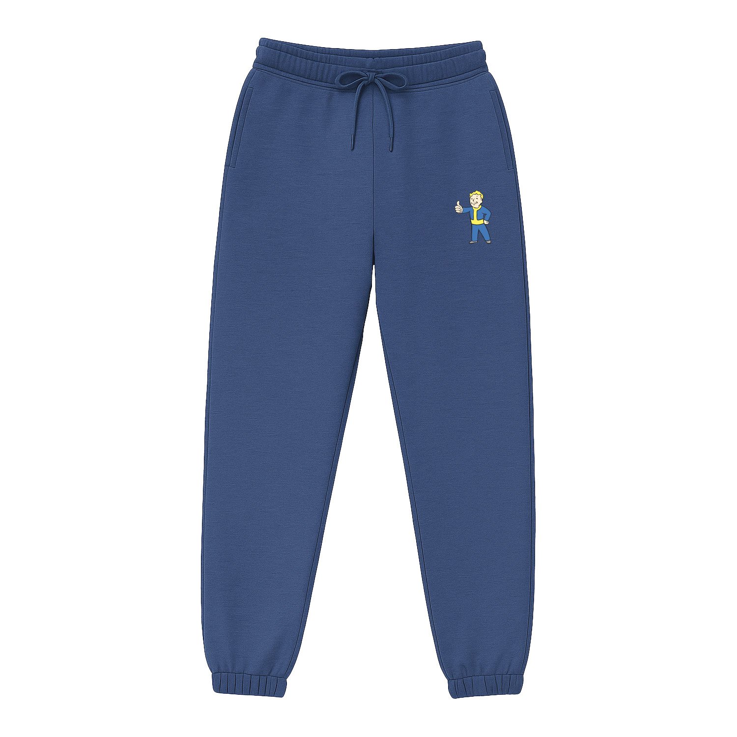 Vault Boy Eşofman Altı XL - İndigo Mavisi