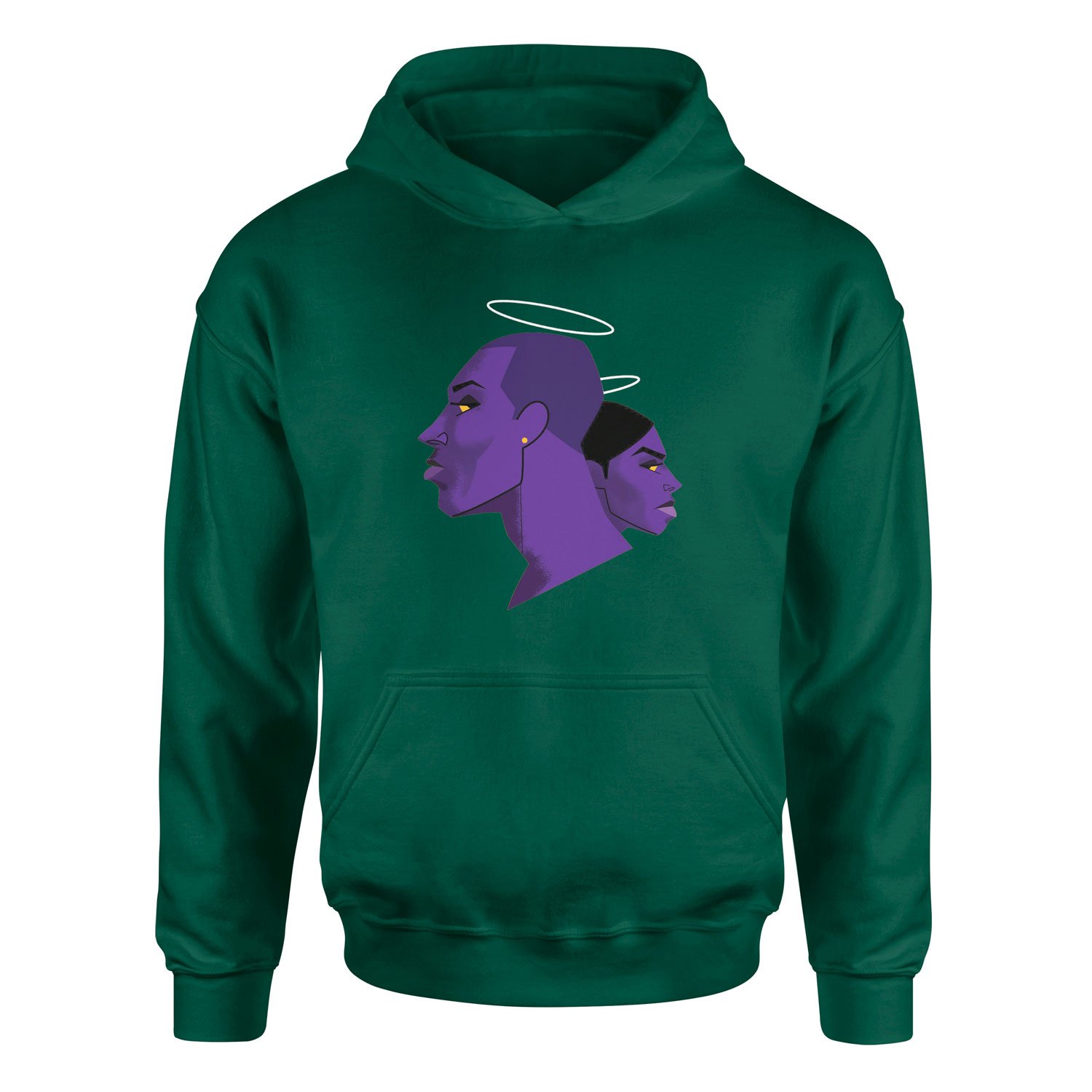 Kobe & Gigi Hoodie L - Nefti Yeşili