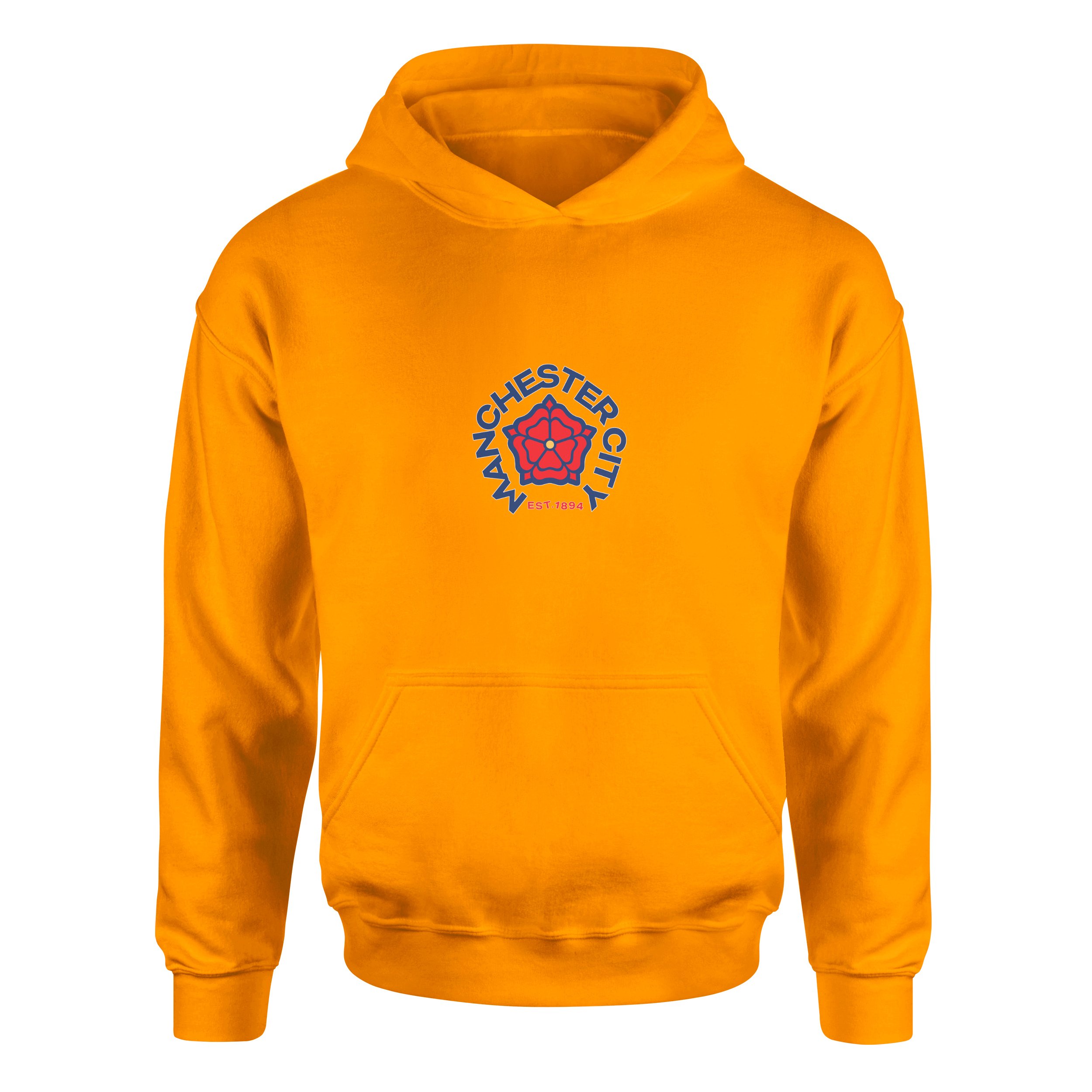 MAN City 1894 Hoodie L - Turuncu