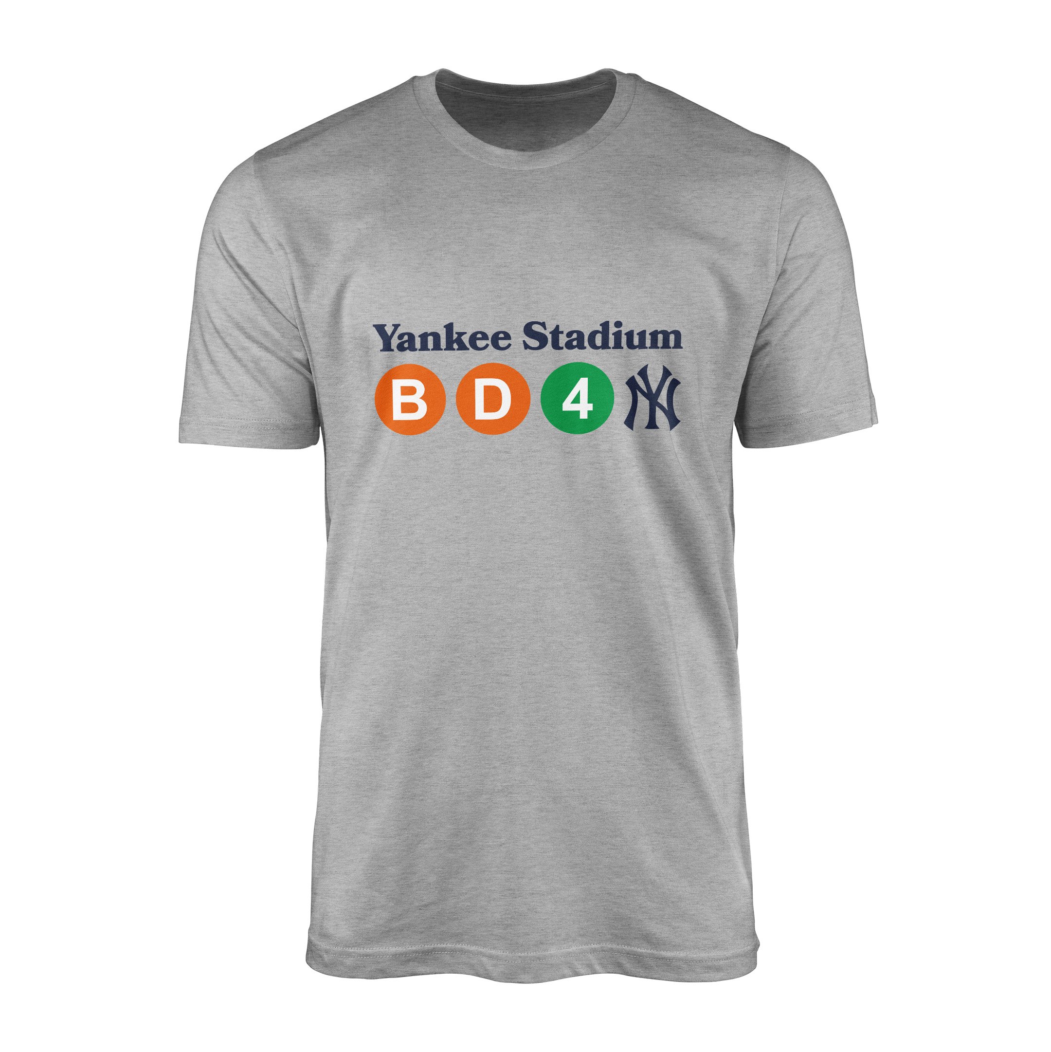 NYC 161 St- Yankee Stadium Subway Station  Tişört S - Gri