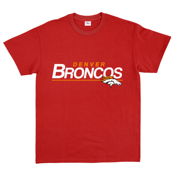 Denver BRONCOS Tişört L - Kırmızı