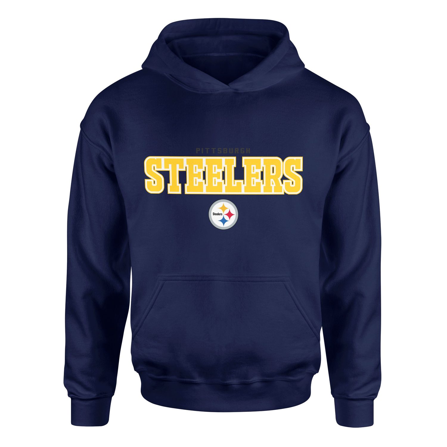 Pittsburgh Steelers B Hoodie XL - İndigo Mavisi