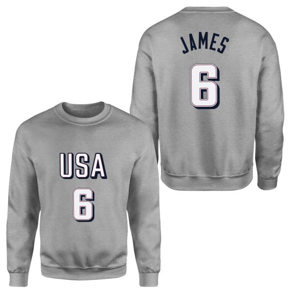 LeBron James Forma Sweatshirt XL - Gri