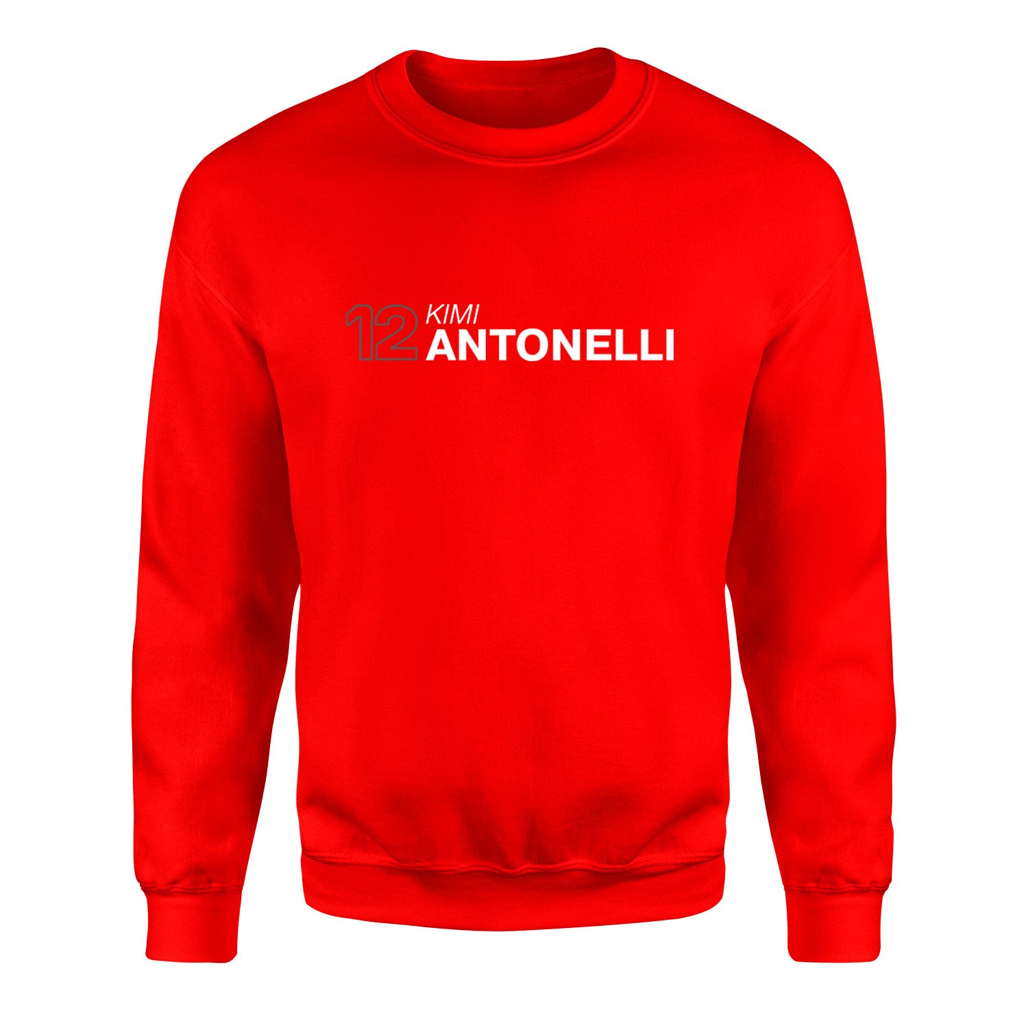 Kimi Antonelli 12 Sweatshirt XL - Kırmızı