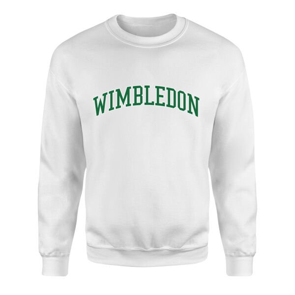 Wimbledon Sweatshirt M - Beyaz
