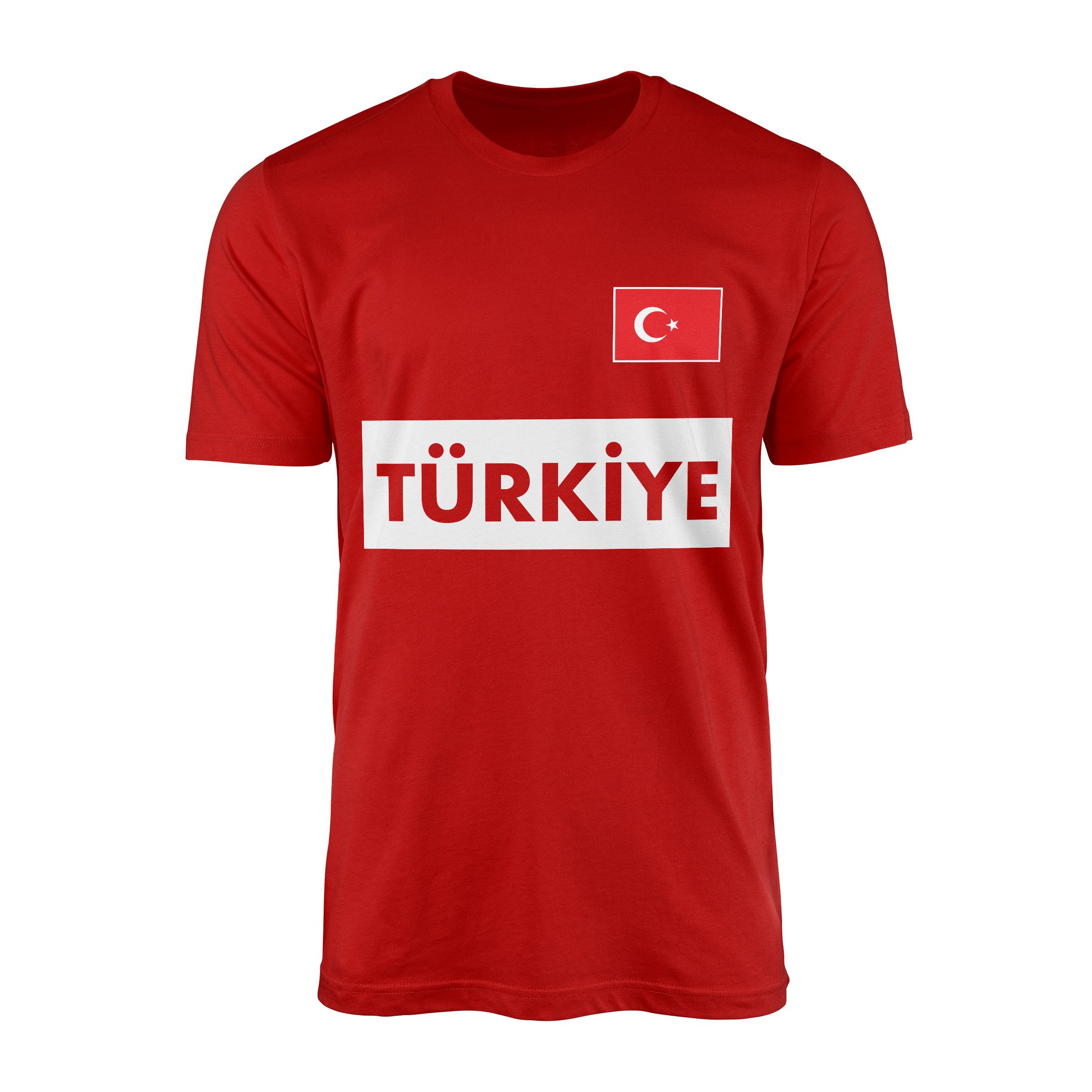 Türkiye Basic 2024 Tişört S - Kırmızı