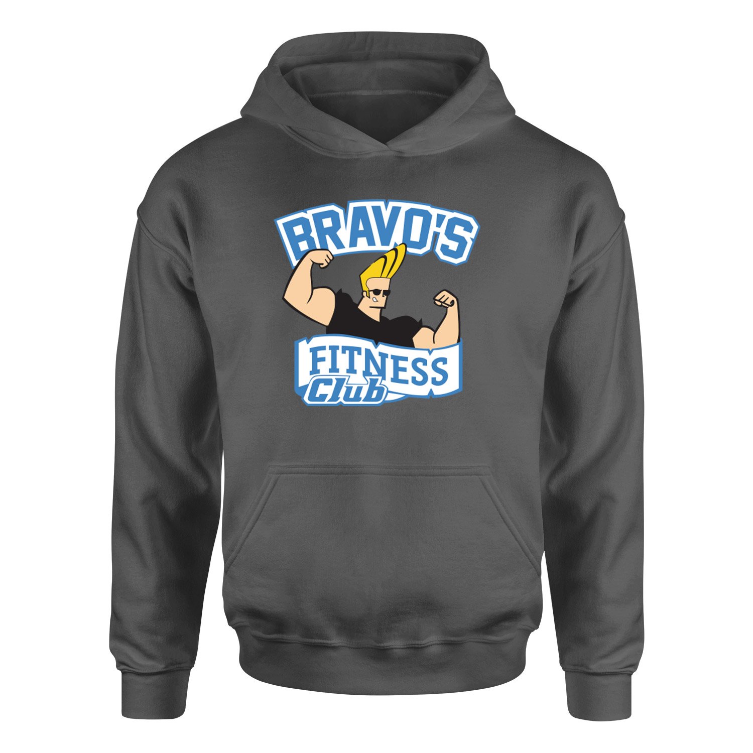 Bravo’s Fitness Club Hoodie L - Füme
