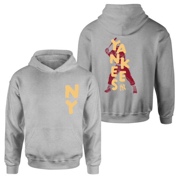 NY Yankees WS Legendary Edition Hoodie S - Gri