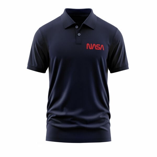 NASA Red Polo Tişört