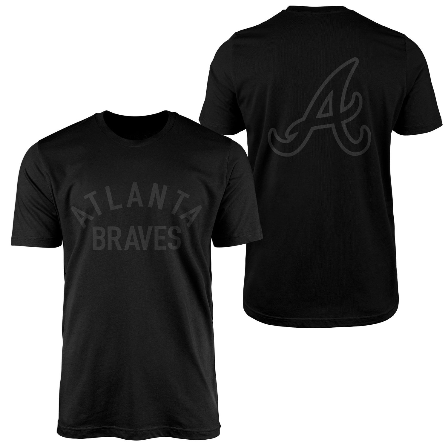 Atlanta Braves Muted Tişört XXL - Siyah