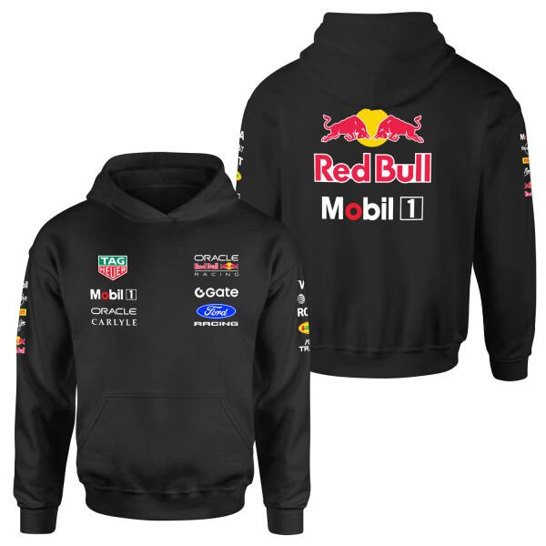Oracle Red Bull Racing 2026 Teamline Hoodie L - Siyah