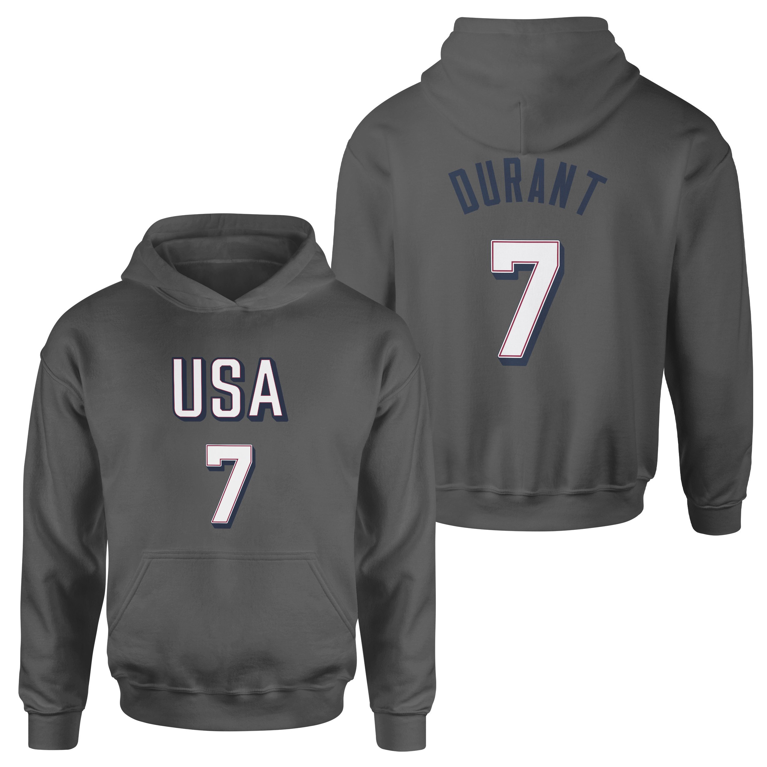 Kevin Durant Forma Hoodie XXL - Füme