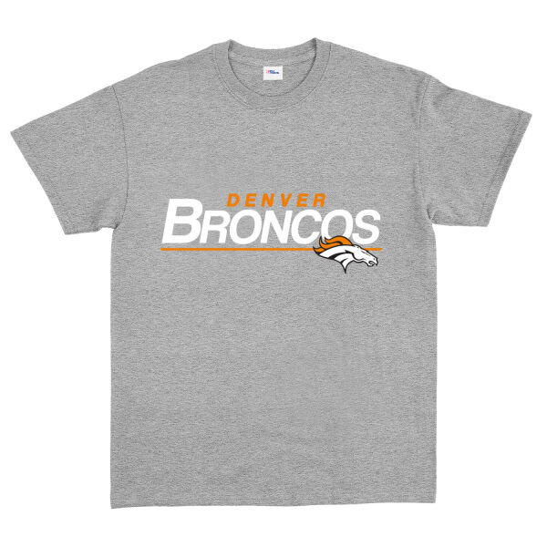 Denver BRONCOS Tişört S - Gri