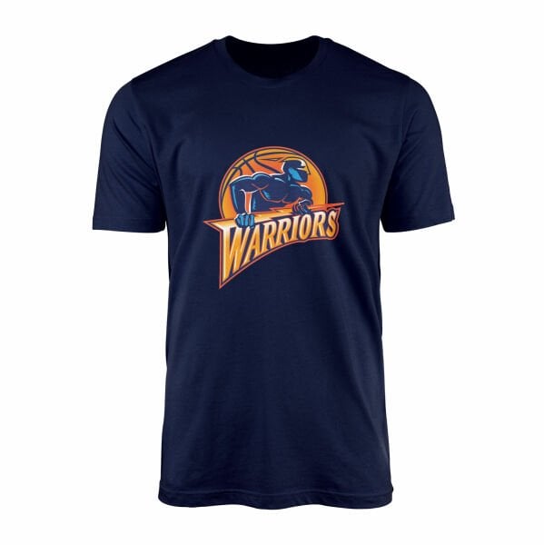 Warriors Retro Tişört M - İndigo Mavisi