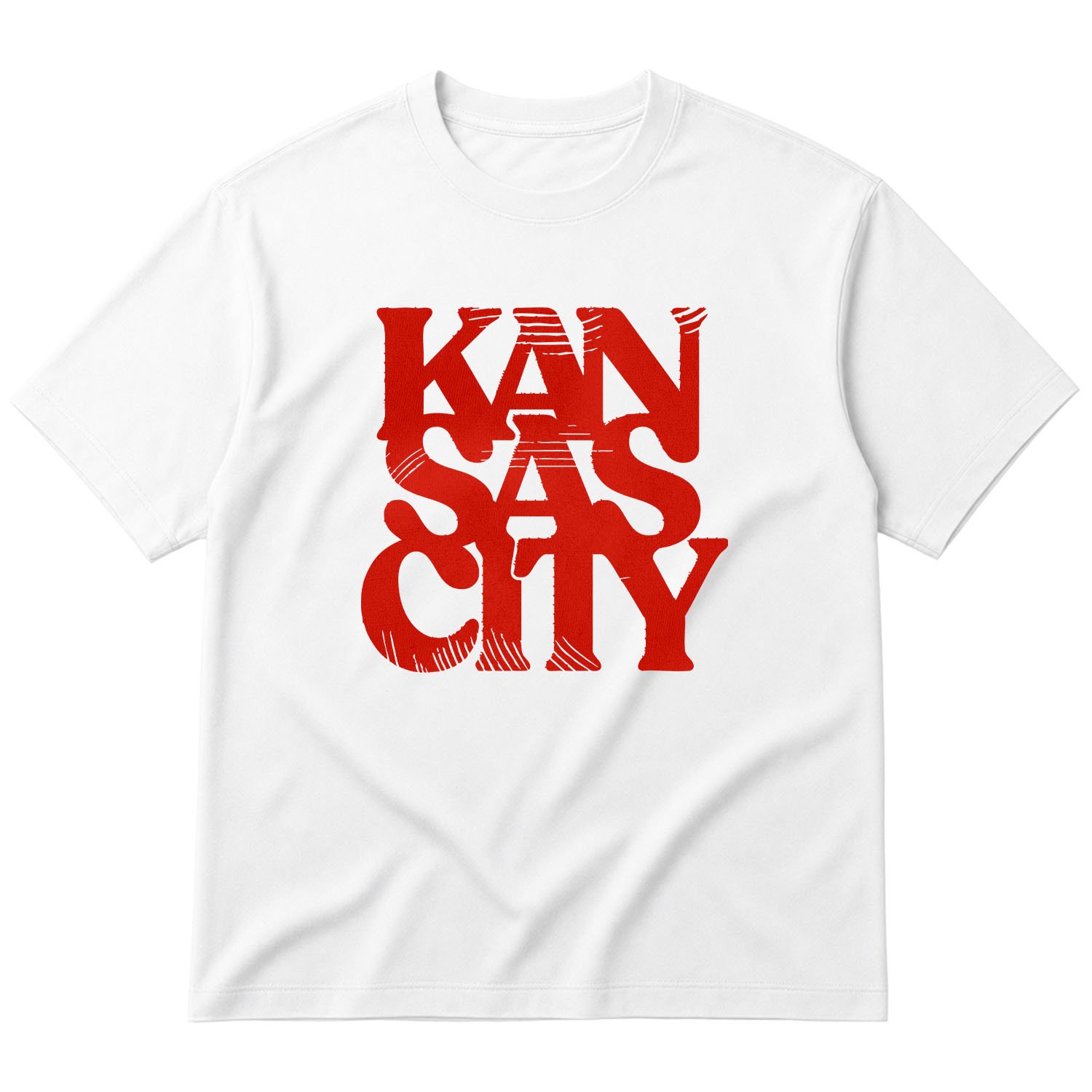 Kansas City Oversize Tişört S - Beyaz