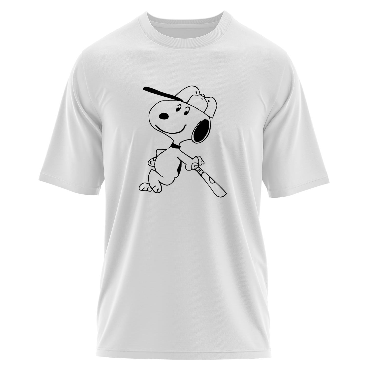 Snoopy Oversize Tişört M - Beyaz