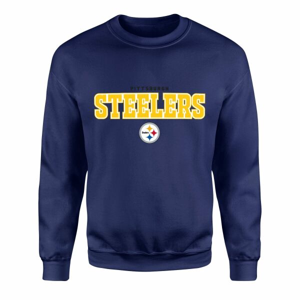 Pittsburgh Steelers B Sweatshirt L - İndigo Mavisi