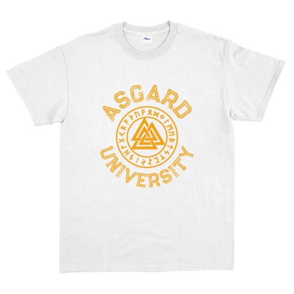 Asgard University Tişört S - Beyaz