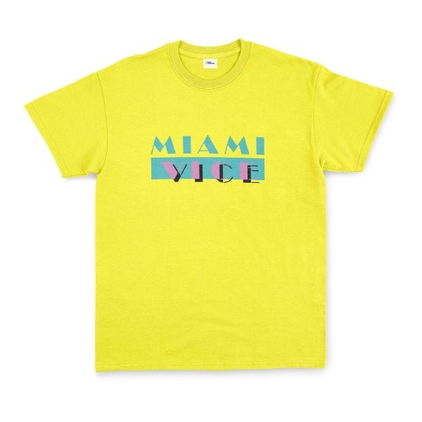 Miami Vice Tişört S - Sarı