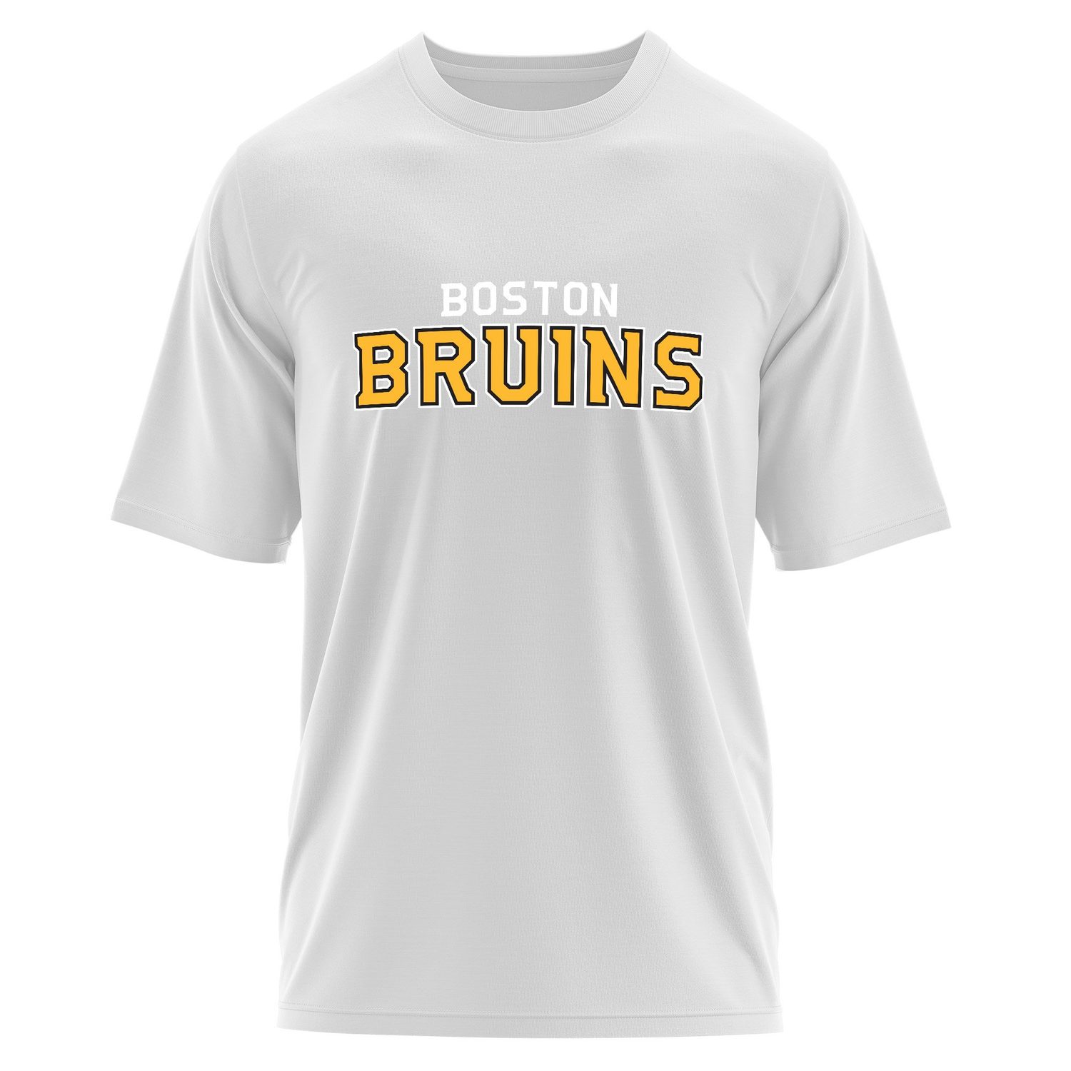 Boston Bruins Oversize Tişört XL - Beyaz