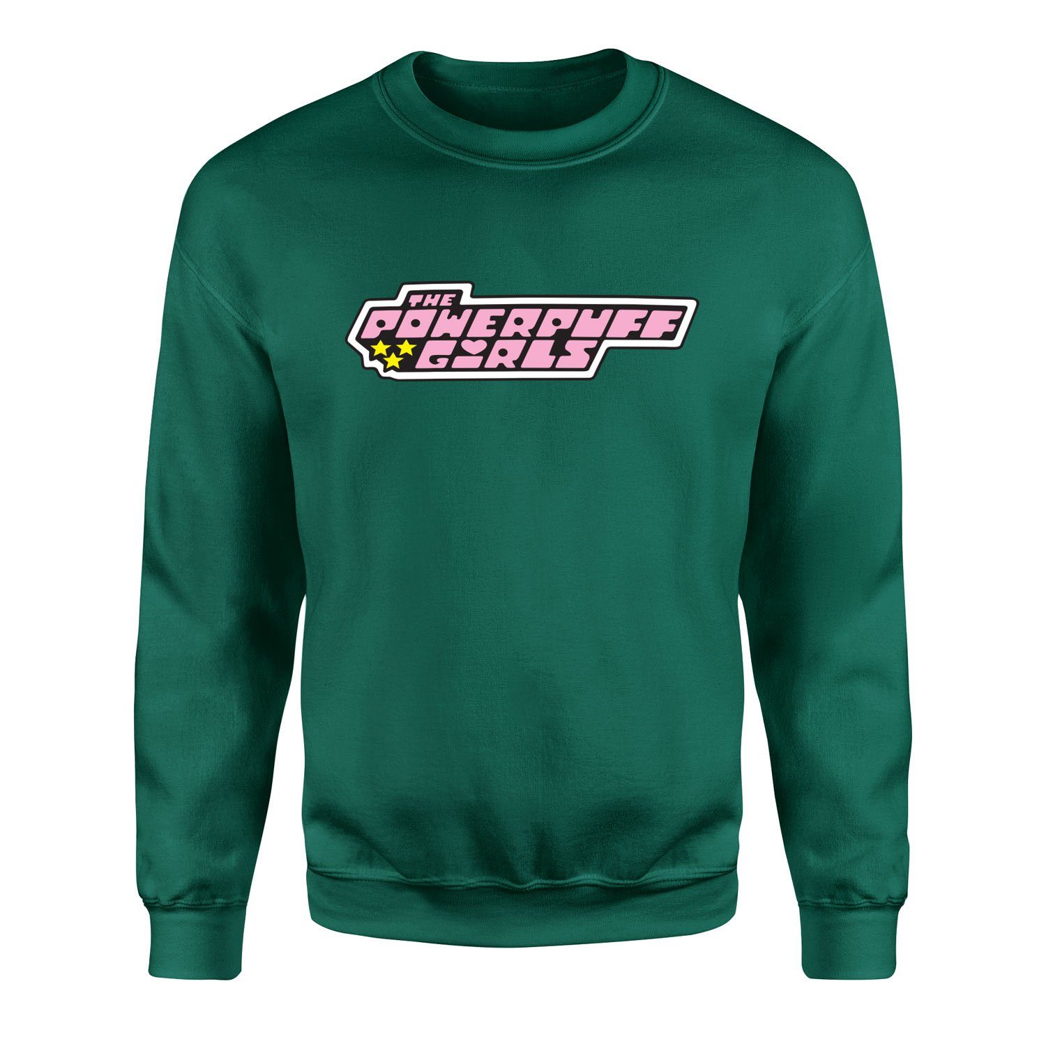 The Powerpuff Girls Sweatshirt XXL - Nefti Yeşili