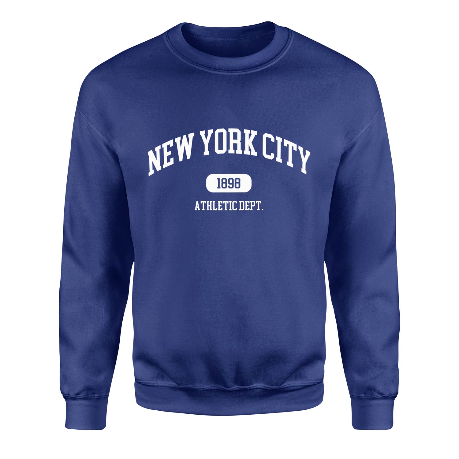 New York City Athletic Dept. Sweatshirt XXL - İndigo Mavisi