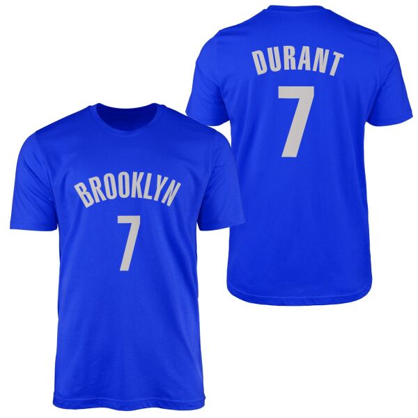 Kevin Durant Forma Tişört L - Mavi