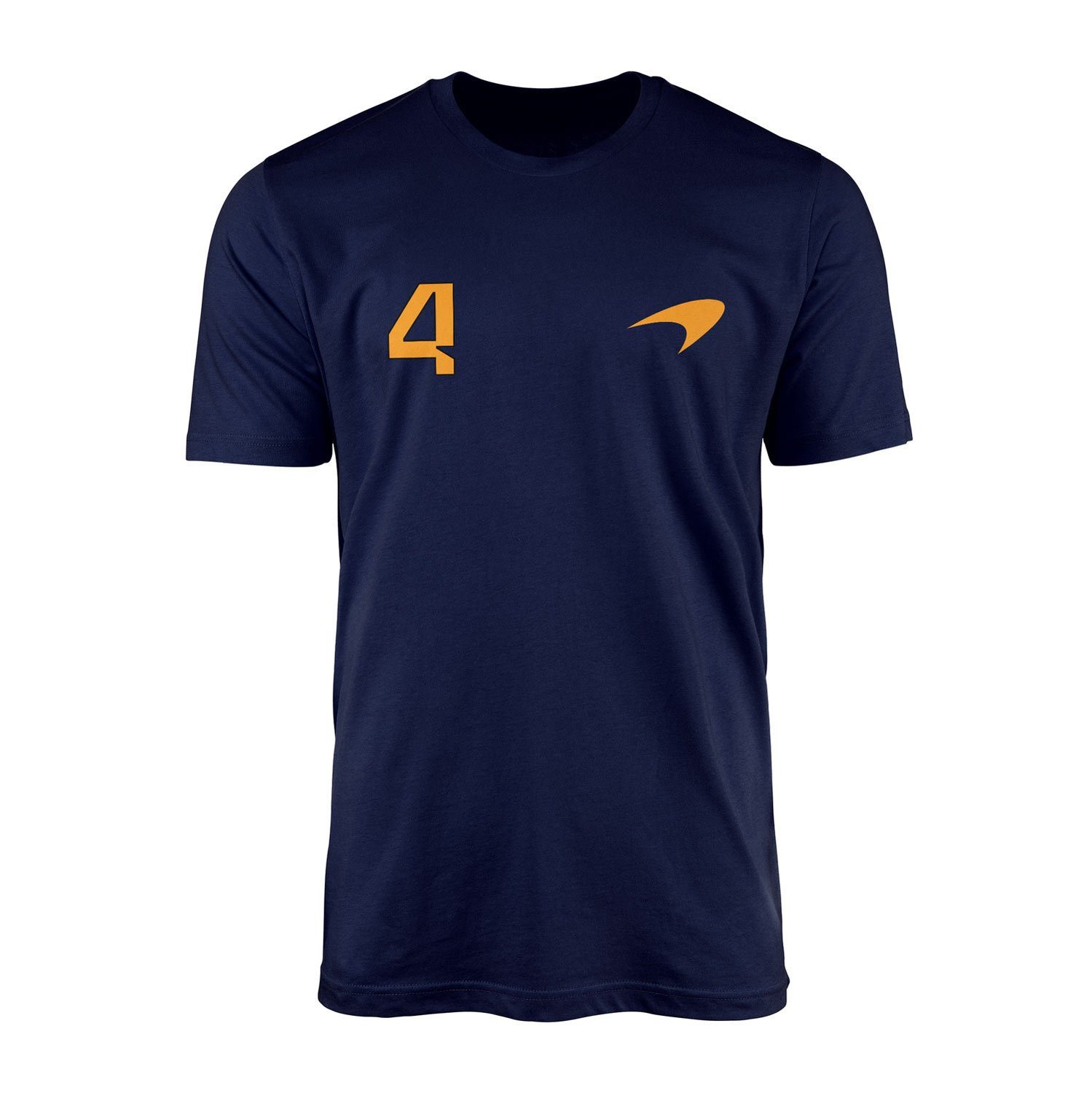 Lando Norris #4 McLaren Racing Tişört XXL - İndigo Mavisi