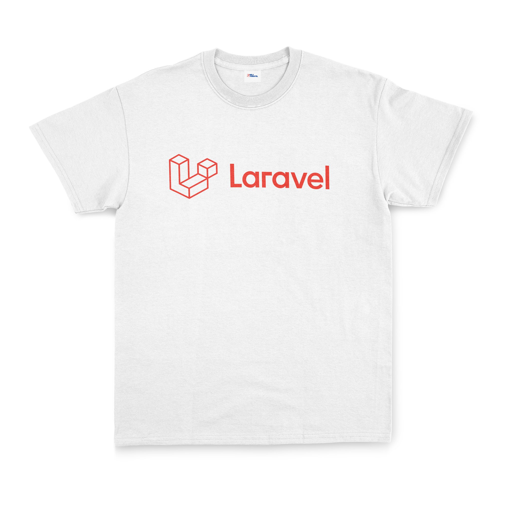 Laravel Tişört M - Beyaz